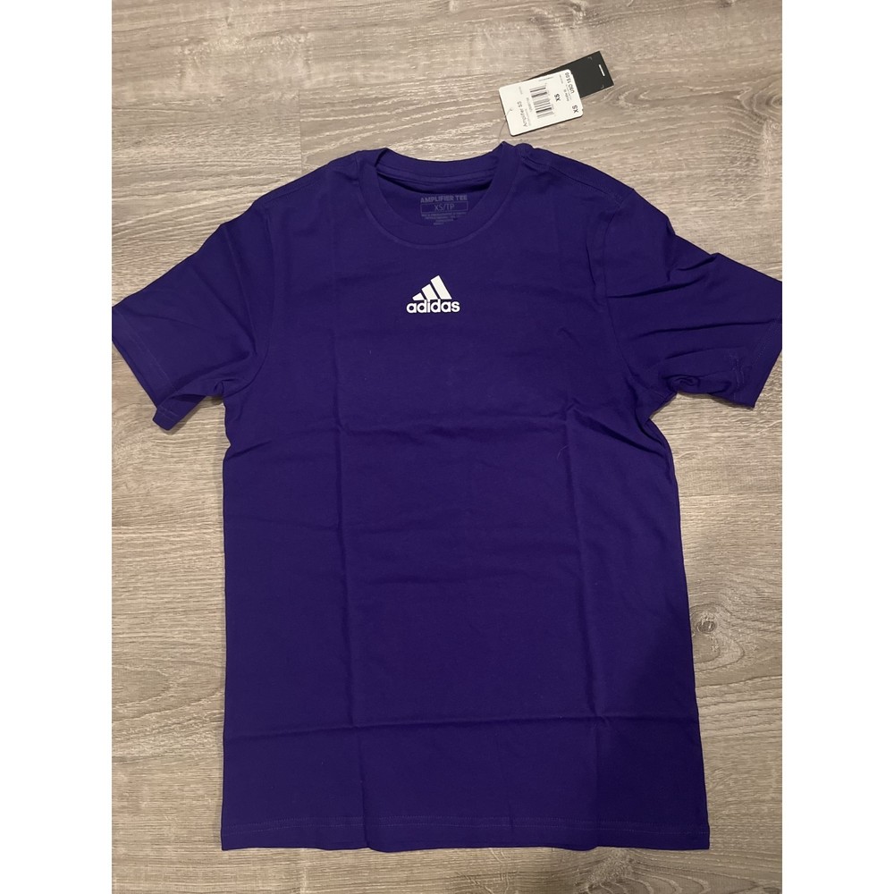 Adidas amplifier ss Tee shirt purple Xsmall